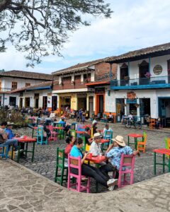 Reisroute Colombia - Jardin plein