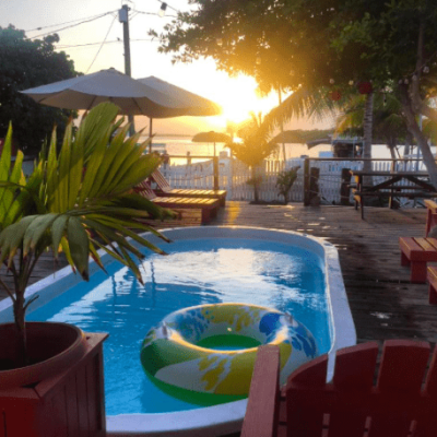 Hostels in Belize, Ambergris - Sunset