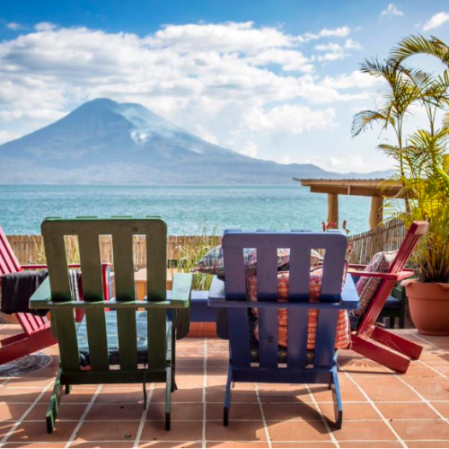 Hostels in Guatemala - La Iguana Perdida hostel in Santa Cruz